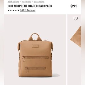 EUC Dagne Dover ✨ Indi Diaper Backpack medium
